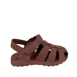 Sandalias slingback Jorge para niño color café