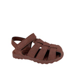 Sandalias slingback Jorge para niño color café