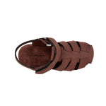 Sandalias slingback Jorge para niño color café