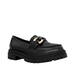 Mocasines Blanca para mujer color negro