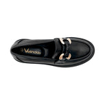 Mocasines Blanca para mujer color negro