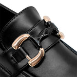 Mocasines Blanca para mujer color negro