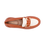 Mocasines Blanca para mujer color tan