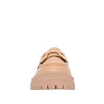 Mocasines Blanca para mujer color taupe