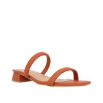 Sandalias de tacón Brie para mujer color tan