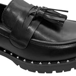 Mocasines Irene para mujer color negro