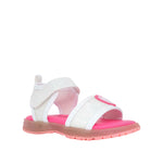 Sandalias Cloe para niña color blanco