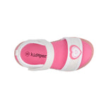 Sandalias Cloe para niña color blanco