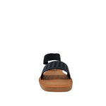 Sandalias flats Marlen para mujer color negro