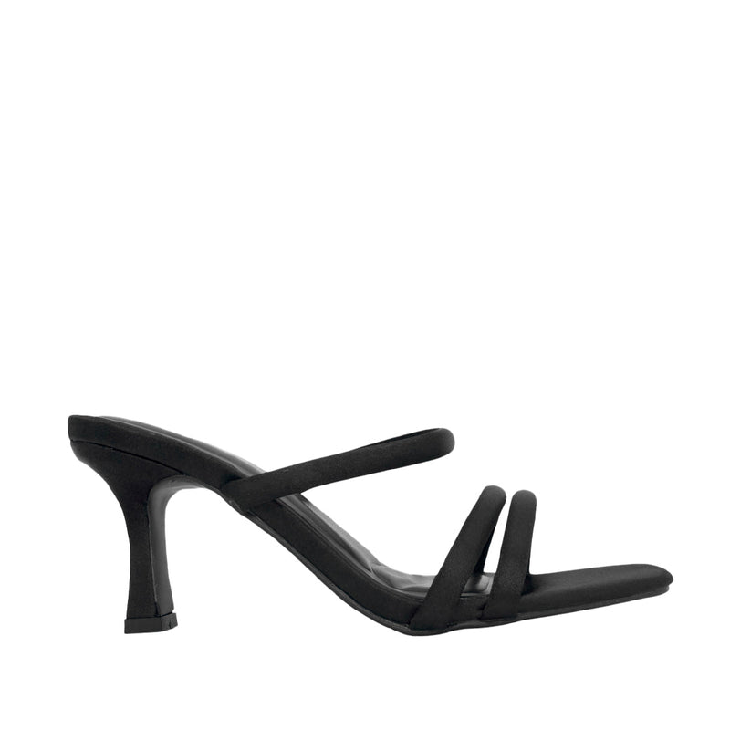 Sandalias de tacón Camila para mujer color negro