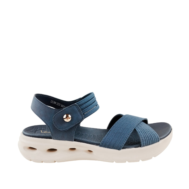 Sandalias Celina para mujer color navy
