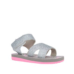 Sandalias Lore para infante color plateado
