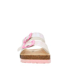 Sandalias Cami para infante color blanco