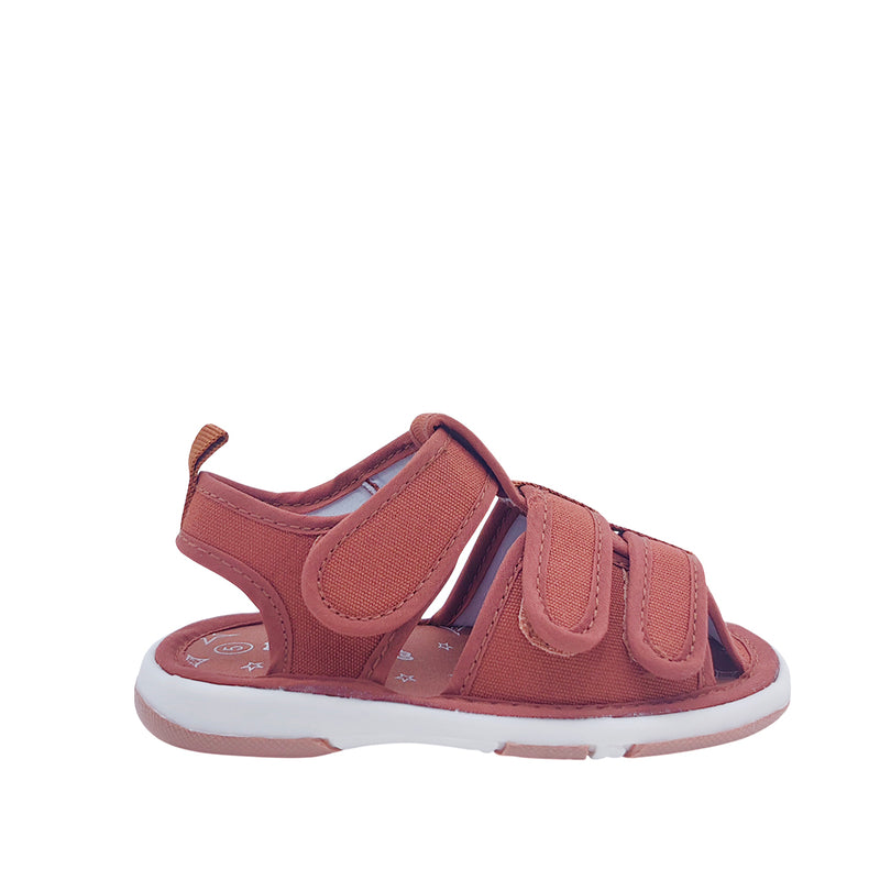 Sandalias Ivan para infante color café