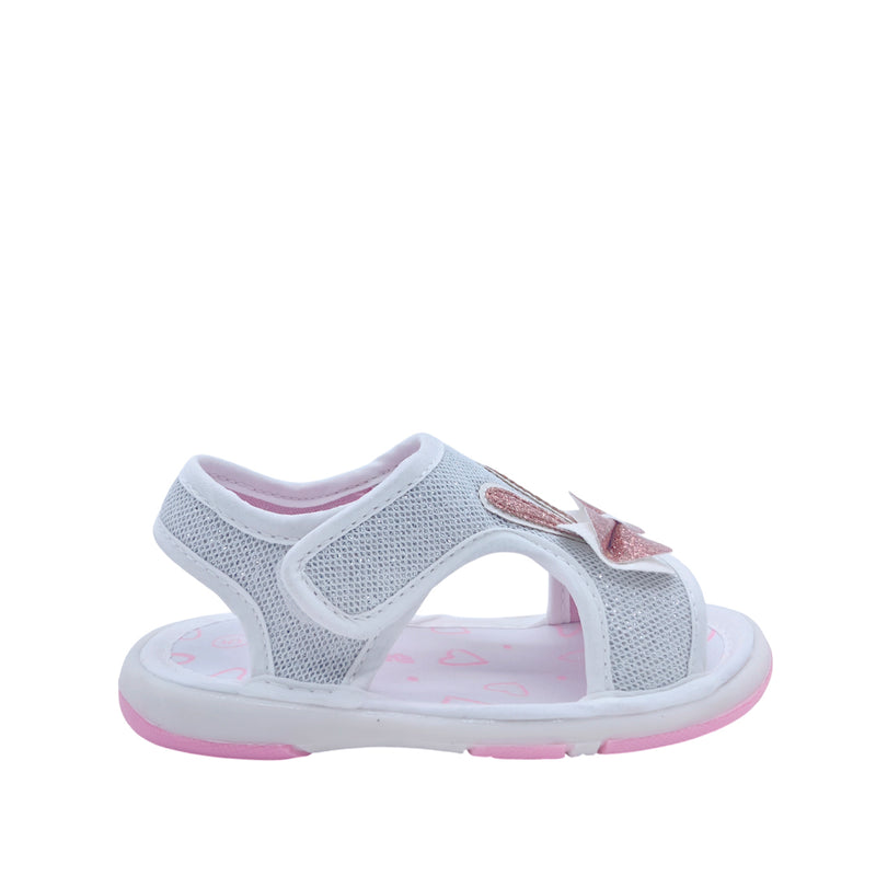 Sandalias Rebe para infante color blanco