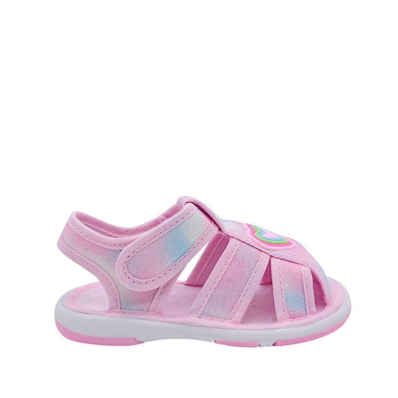 Sandalias Paris para infante color rosado