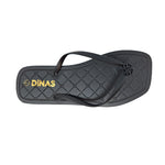 Sandalias flats Dony para mujer color negro