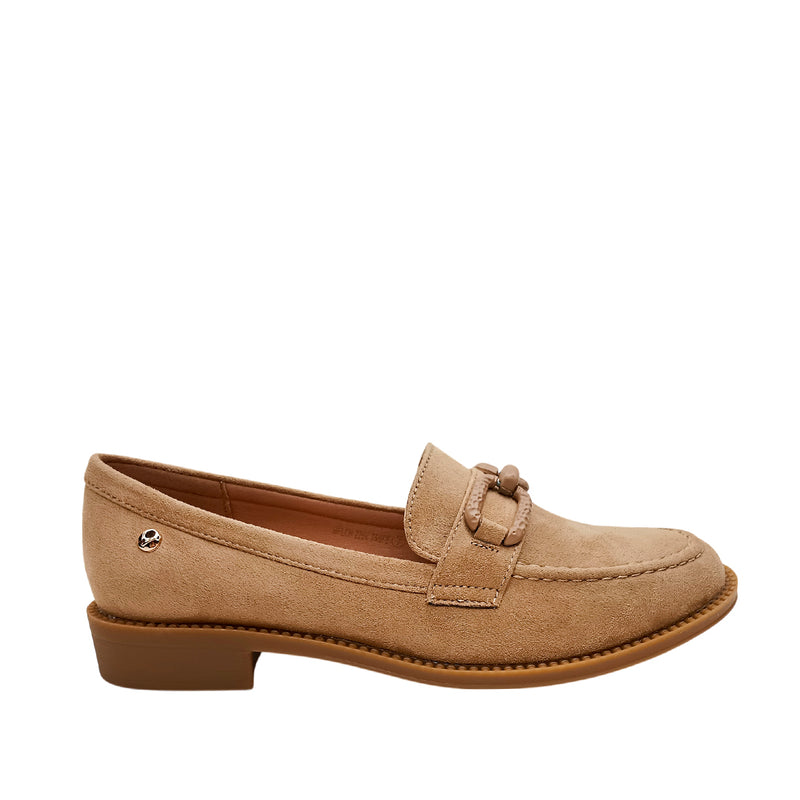 Mocasines Helen para mujer color taupe