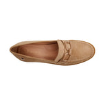 Mocasines Helen para mujer color taupe