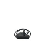 Sandalias flats Karim para mujer color negro