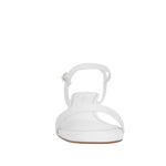 Sandalias de tacón Wesly para mujer color blanco