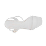 Sandalias de tacón Wesly para mujer color blanco