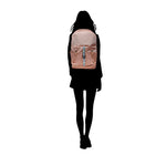 Mochila Kai unisex color rosado