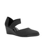 Cuña Nantha para mujer color negro