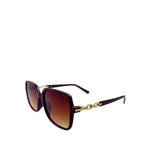 Lentes Ari unisex color café
