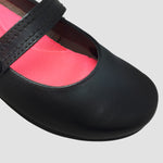 Zapatos escolares Rebeca negro para Niñas