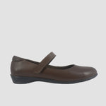 Zapatos escolares Anavelm cafe para Niñas