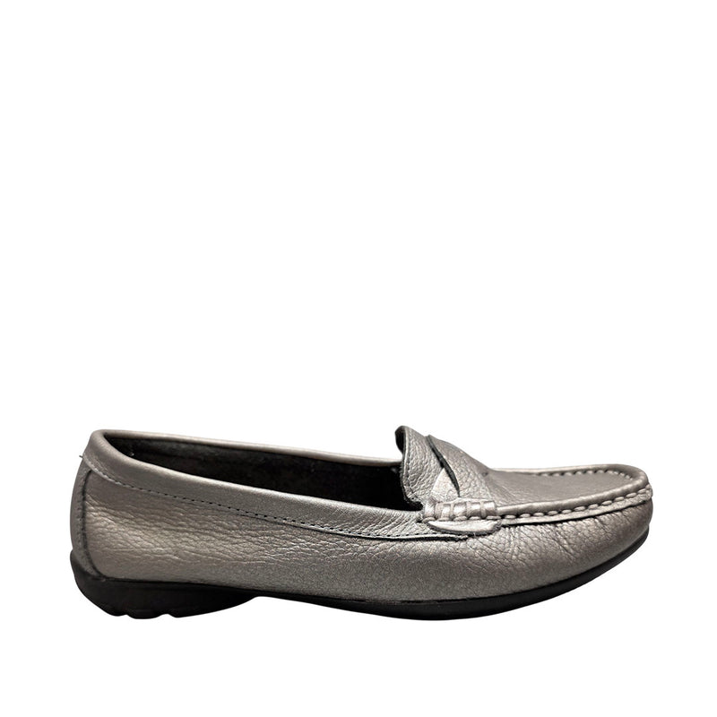 Mocasines Sisi para mujer color pewter