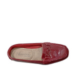 Mocasines Liza para mujer color vino