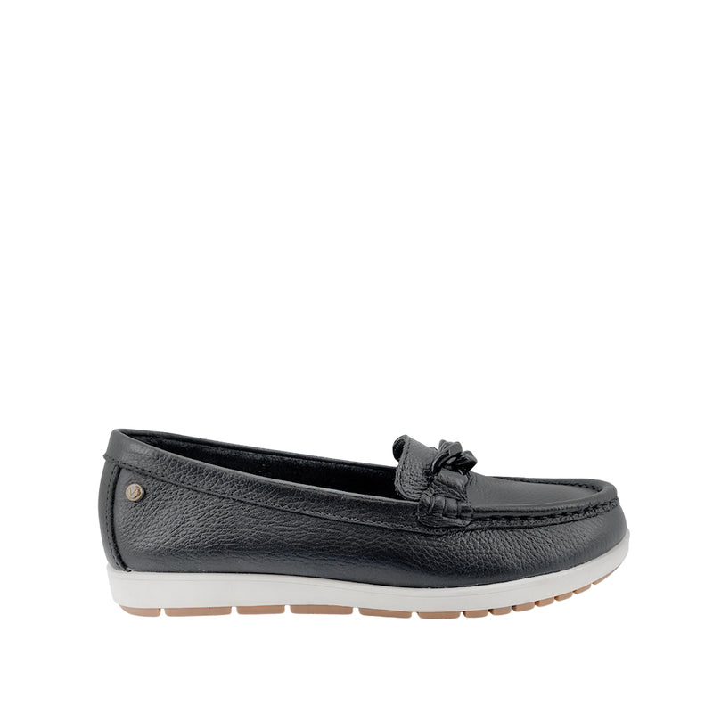 Mocasines Sassi para mujer color negro
