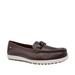 Mocasines Sassy para mujer color café