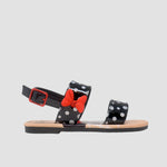 Sandalias Adela negro para niña