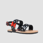 Sandalias Adela negro para niña
