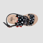 Sandalias Adela negro para niña