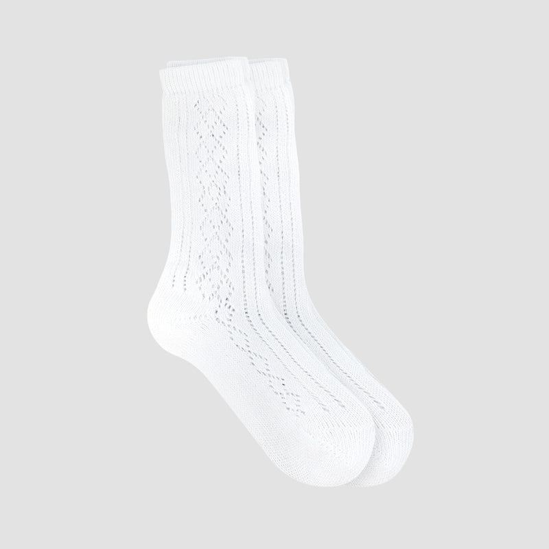 Calcetines Sofia para niña color blanco