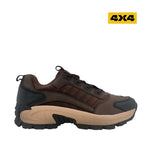Zapatos casuales Kraken 4X4 para hombre color café