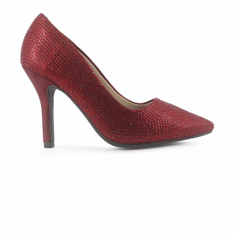 Zapatos de tacon Paris rojo para Mujer