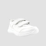 Zapatos escolares Sean blanco para Infantes