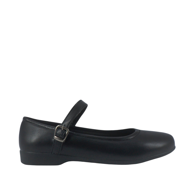 Zapatos escolares juveniles Gresia color negro