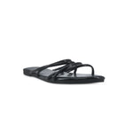 Sandalias flats Keren negro para Mujer