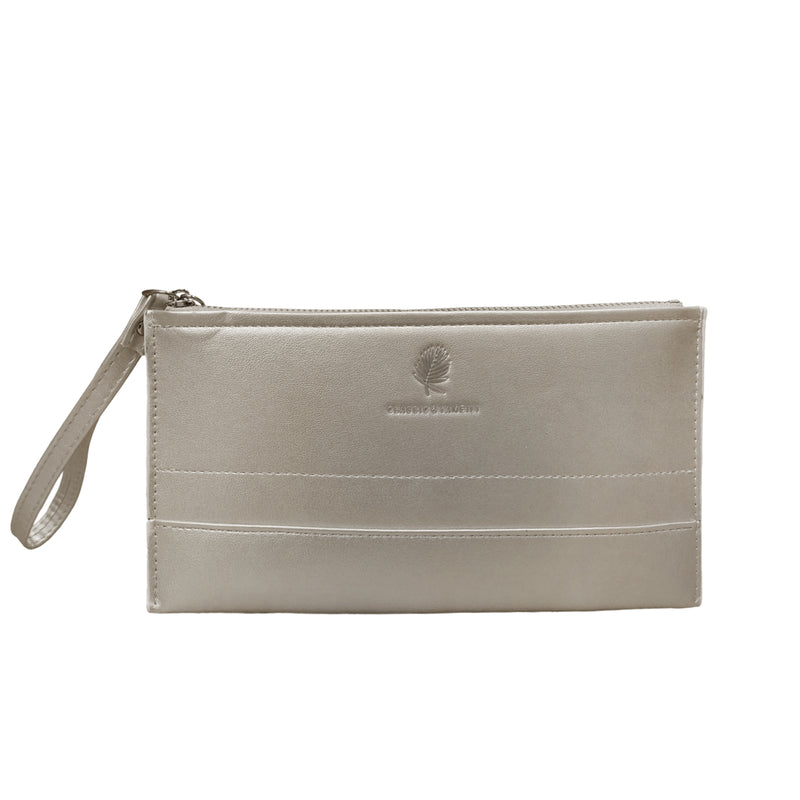 Billetera Mily dorado para mujer