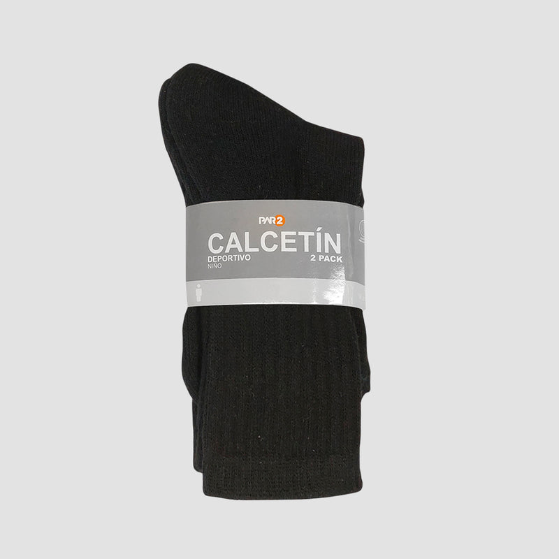 Calcetines Play para niño color negro