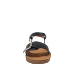 Sandalias flats Sulen negro para mujer