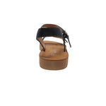 Sandalias flats Sulen negro para mujer