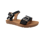 Sandalias flats Sulen negro para mujer