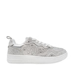 Sneakers Beverly plata para mujer